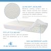 Crib Mattress Protector Pure Bamboo Waterproof-1
