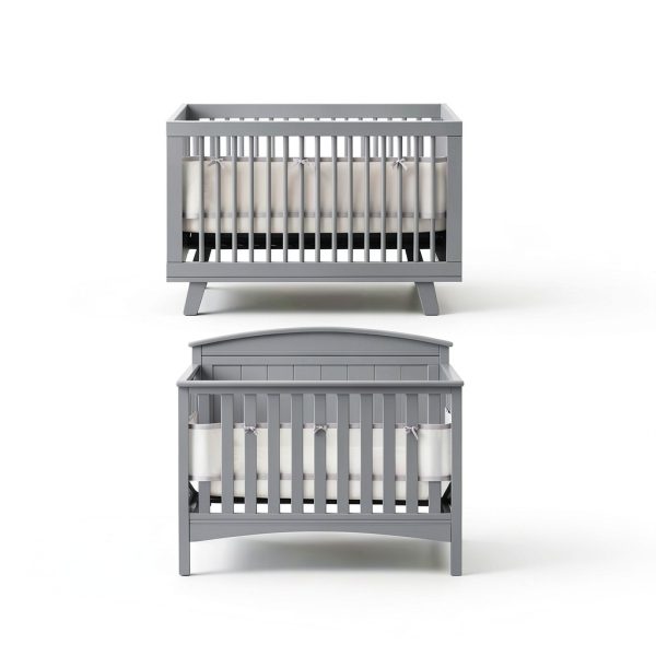 AirflowBaby Crib Mattress Protector Grey Mesh-4