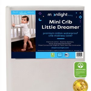 Moonlight Slumber Mini Crib Waterproof Mattress Cover-0