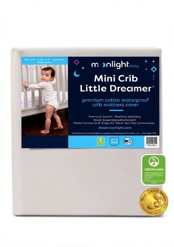 Moonlight Slumber Mini Crib Waterproof Mattress Cover-0