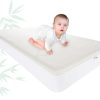 Crib Mattress Protector Pure Bamboo Waterproof-0