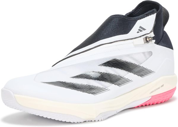 adidas Men's Baseball Training Shoes White/Gold-0