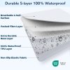Dreamology Waterproof Crib Mattress Protector for Baby-6