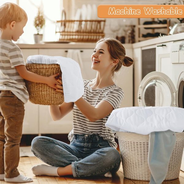 Yoofoss Baby Waterproof Crib Mattress Protector-5