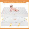 Yoofoss Baby Waterproof Crib Mattress Protector-3