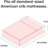 Hulsky Crib Mattress Protector Waterproof Poly-2