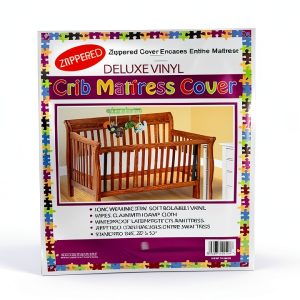 Bistras Waterproof Vinyl Crib Mattress Protector-0