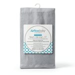 AirflowBaby Crib Mattress Protector Grey Mesh-0
