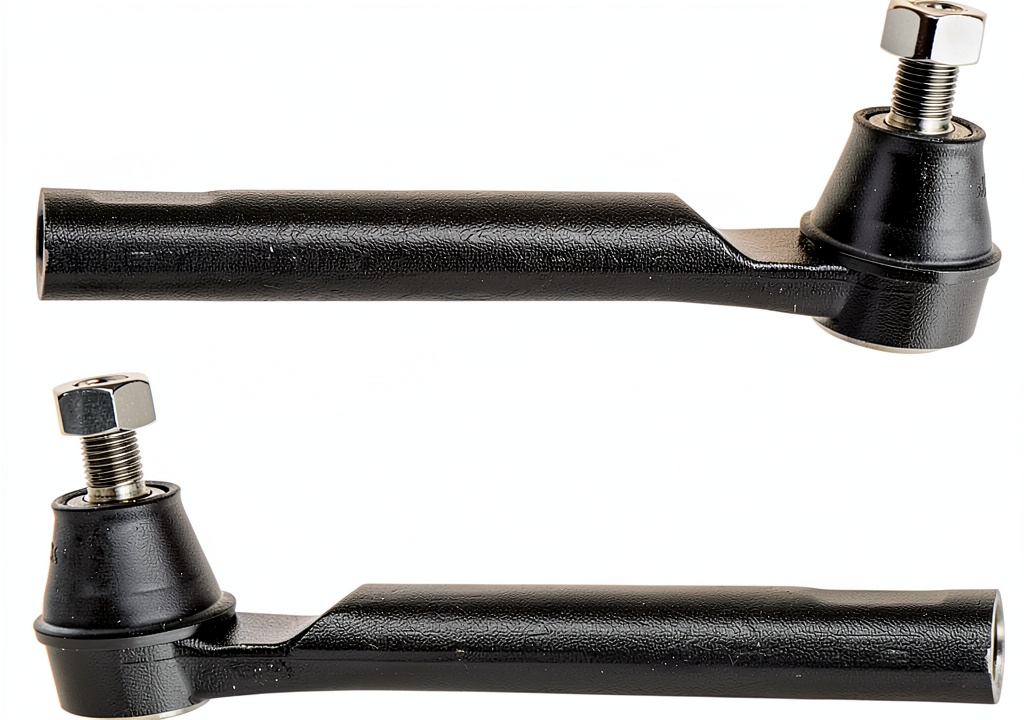 Installing Alpaca Tie Rod End Assembly for Automotive on a garage workbench