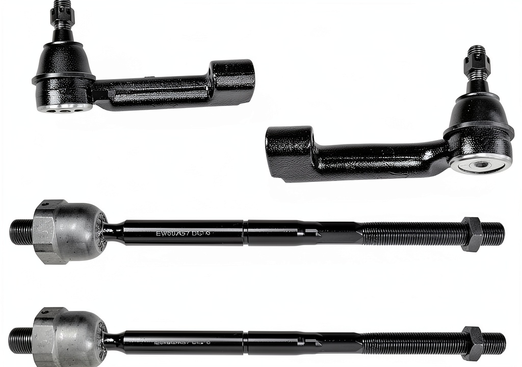 Motorman tie rod end kit installed on a Ford Expedition front suspension