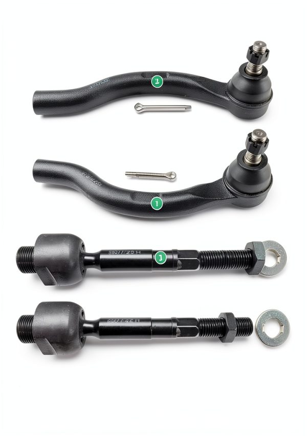 SCITOO Suspension Kit for Acura ILX & Honda Civic 2013-2018 Steel-2