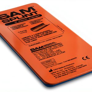 Flat Fold Splint by SAM Medical - Orange 9-Inch Portable Support-0