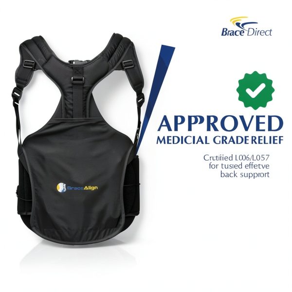 TLSO Thoracic Full Back Brace Brace Align Support Universal Fit-5