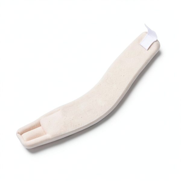 Foam Cervical Collar 44x9cm Cervical Collar Neck Support Brace Soft Foam White Adjustable for Neck Pain Relief (S)-7