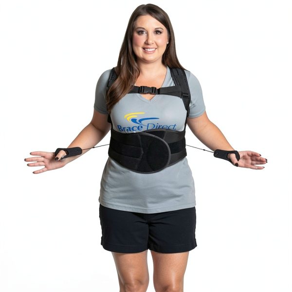 TLSO Thoracic Full Back Brace Brace Align Support Universal Fit-3