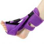 Plantar Fasciitis Night Splint ANSUSIC Adjustable Brace with Foam Pad-0