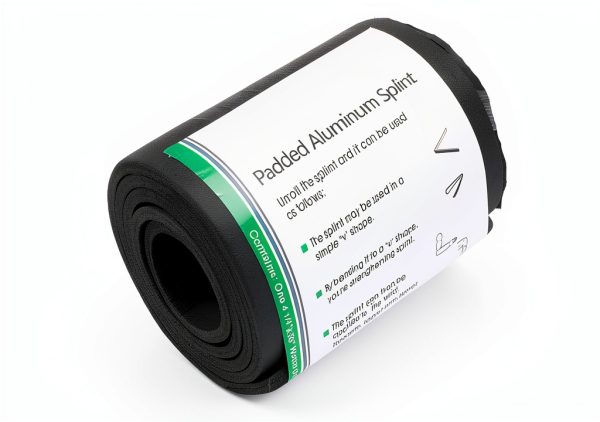 Emergency Splint ASA Techmed 36" Aluminum Splint - Black-0
